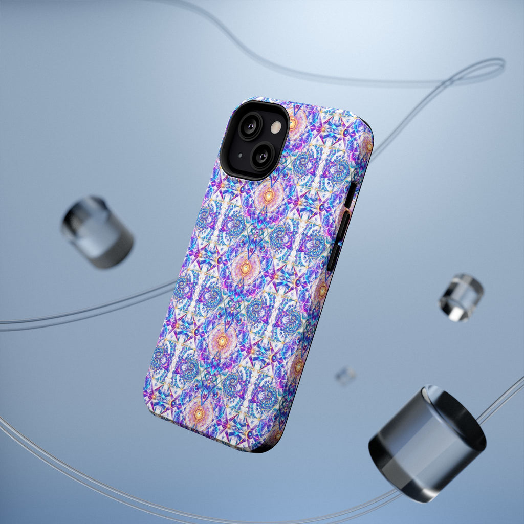 Geometric Pattern Phone Case — Protective Cosmic Art iPhone Cover