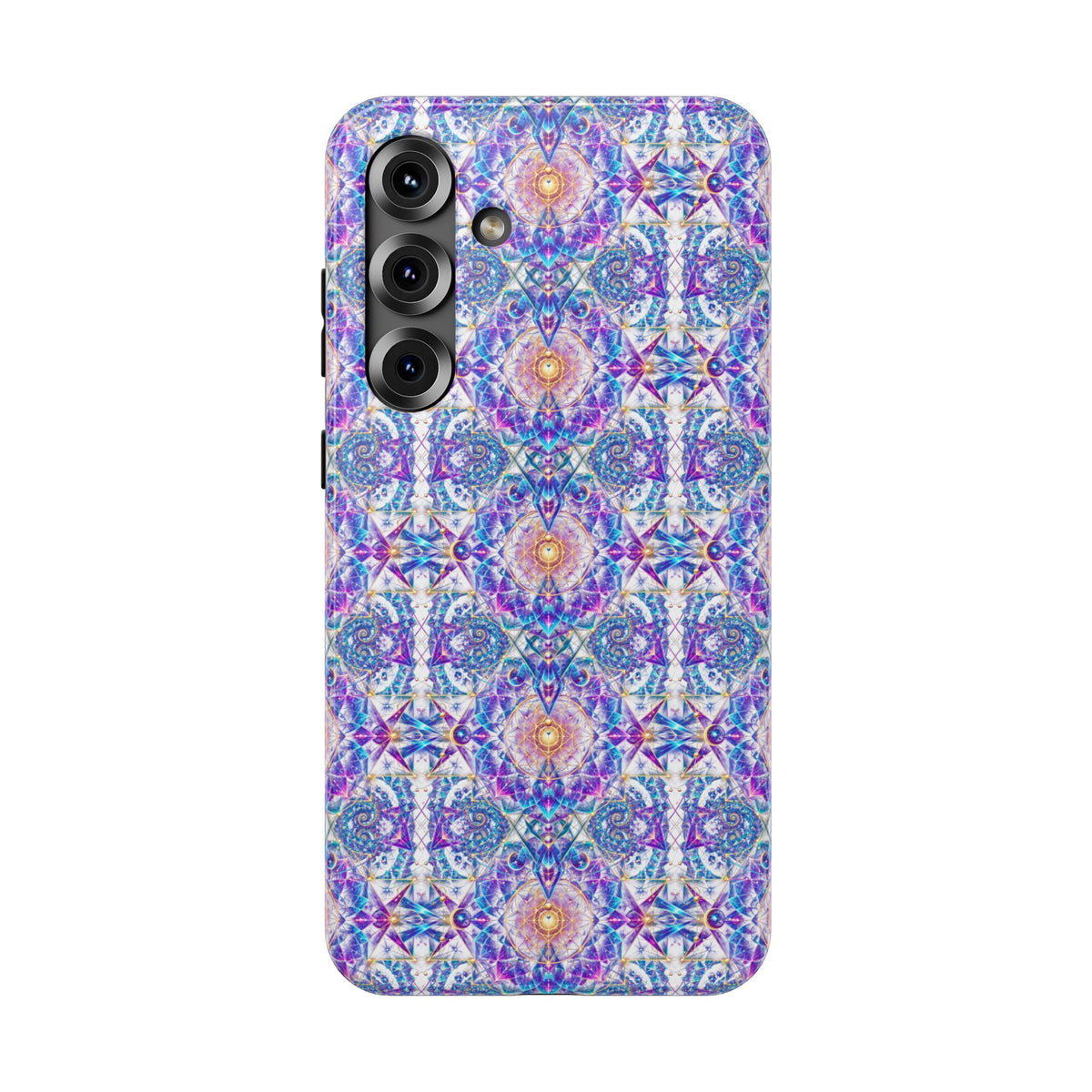 Geometric Pattern Phone Case — Protective Cosmic Art iPhone Cover
