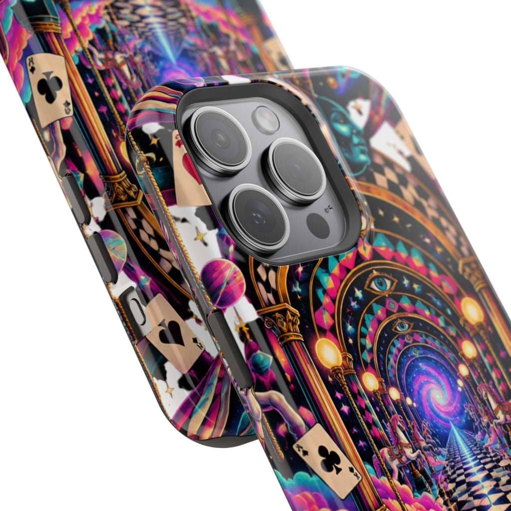 Psychedelic DMT Waiting Room Phone Case — Impact‑Resistant Protective Cover