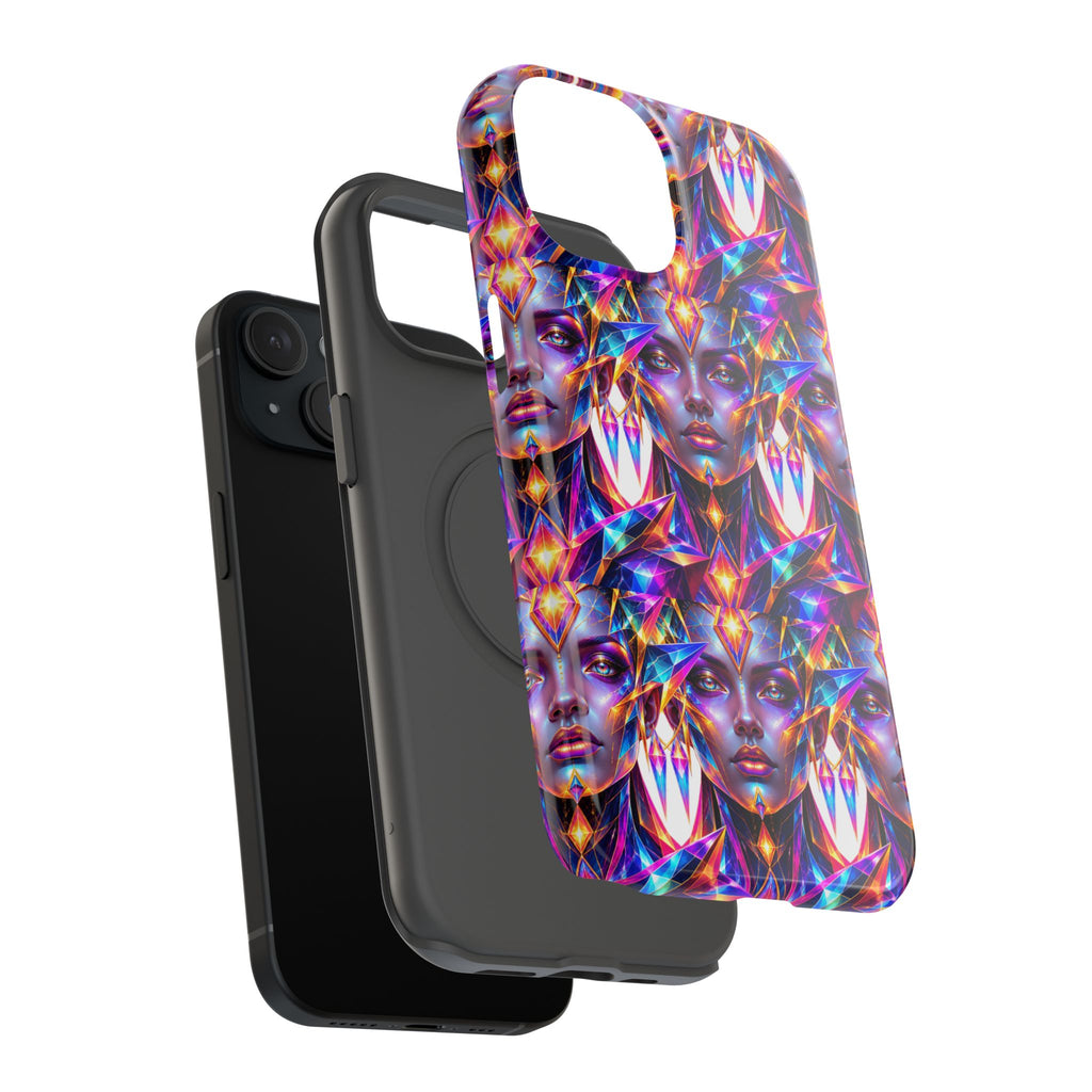 Lady DMT Phone Case — Protective Cosmic Art iPhone Cover
