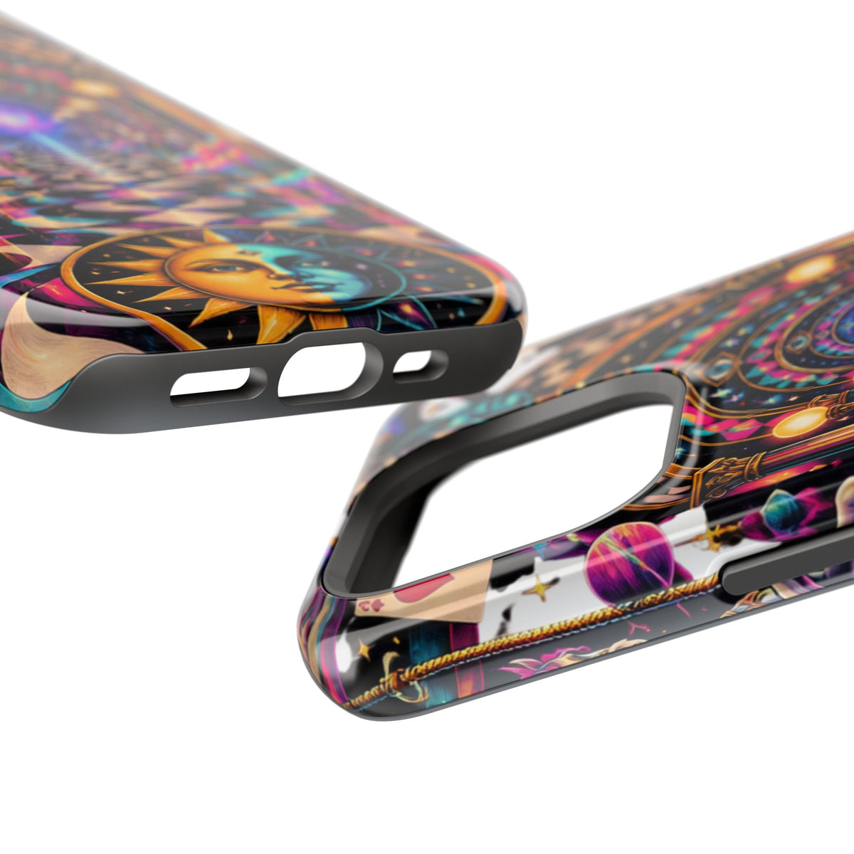 Psychedelic DMT Waiting Room Phone Case — Impact‑Resistant Protective Cover