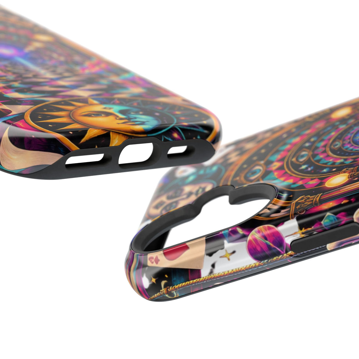Psychedelic DMT Waiting Room Phone Case — Impact‑Resistant Protective Cover