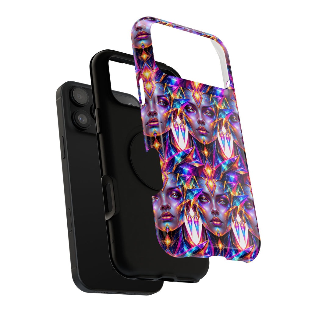 Lady DMT Phone Case — Protective Cosmic Art iPhone Cover