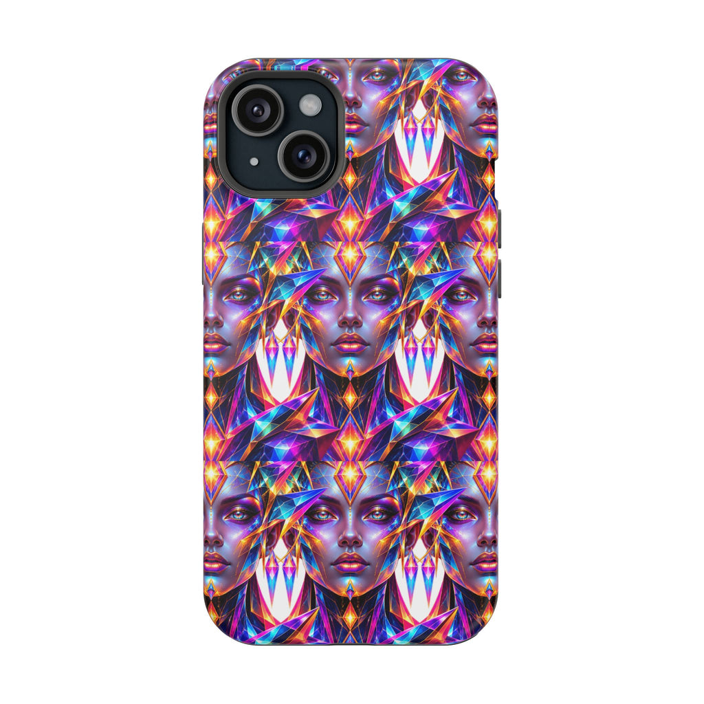 Lady DMT Phone Case — Protective Cosmic Art iPhone Cover