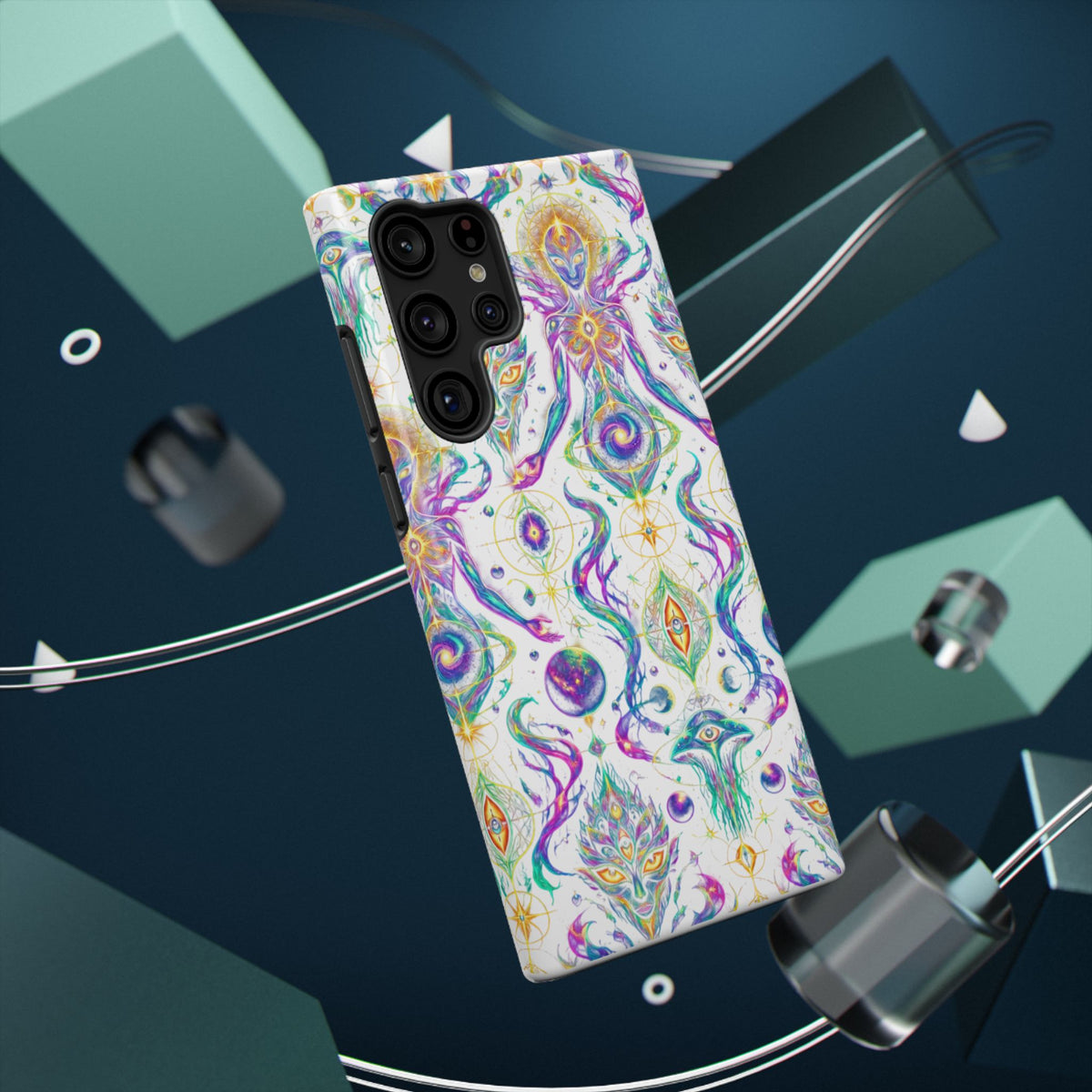 DMT Entities Phone Case — Impact‑Resistant Protective Cover