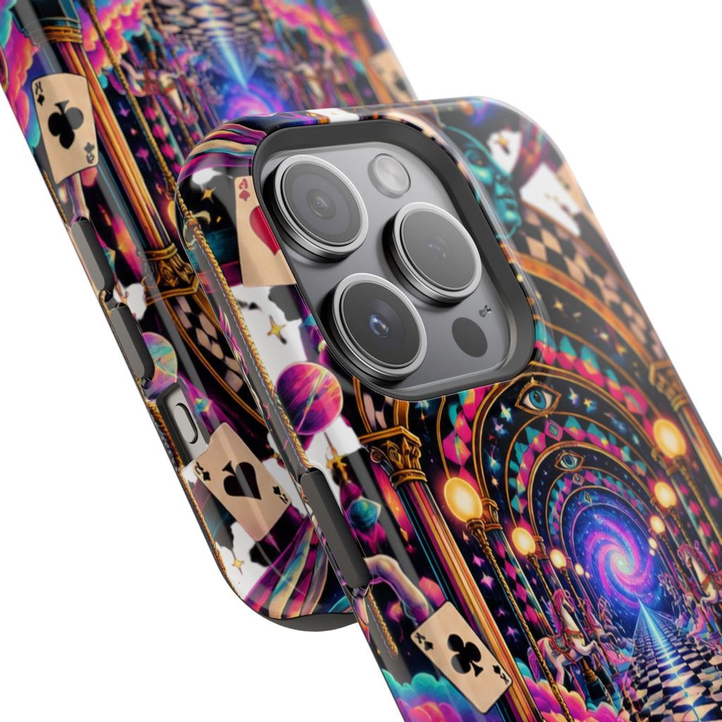 Psychedelic DMT Waiting Room Phone Case — Impact‑Resistant Protective Cover