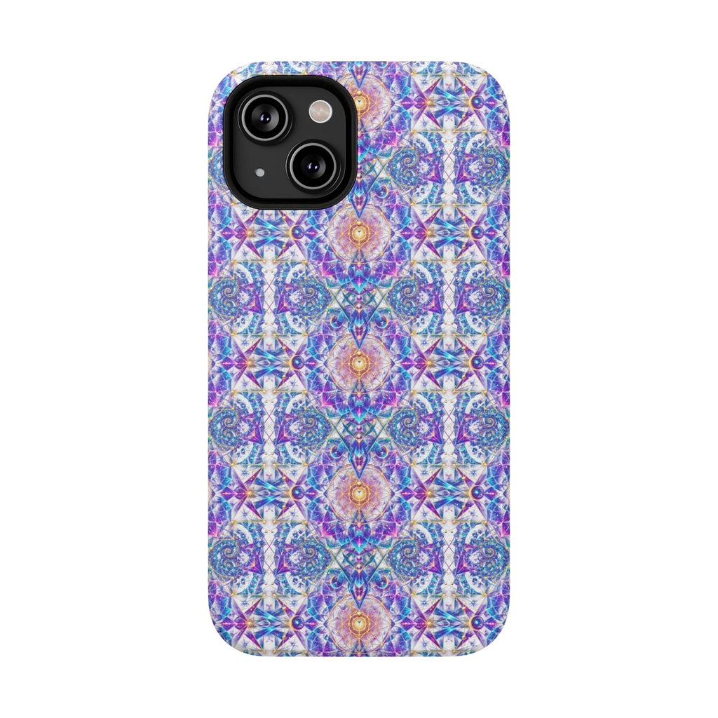 Geometric Pattern Phone Case — Protective Cosmic Art iPhone Cover