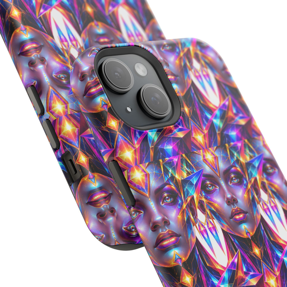 Lady DMT Phone Case — Protective Cosmic Art iPhone Cover