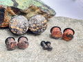 Leopardskin Jasper Plugs – Single Flared Ear Gauges