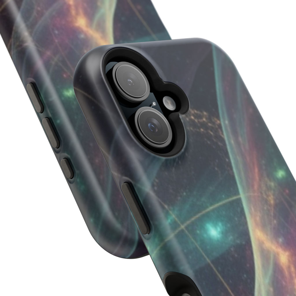 Galaxy Nebula Impact Phone Case — Protective Cosmic Art iPhone Cover