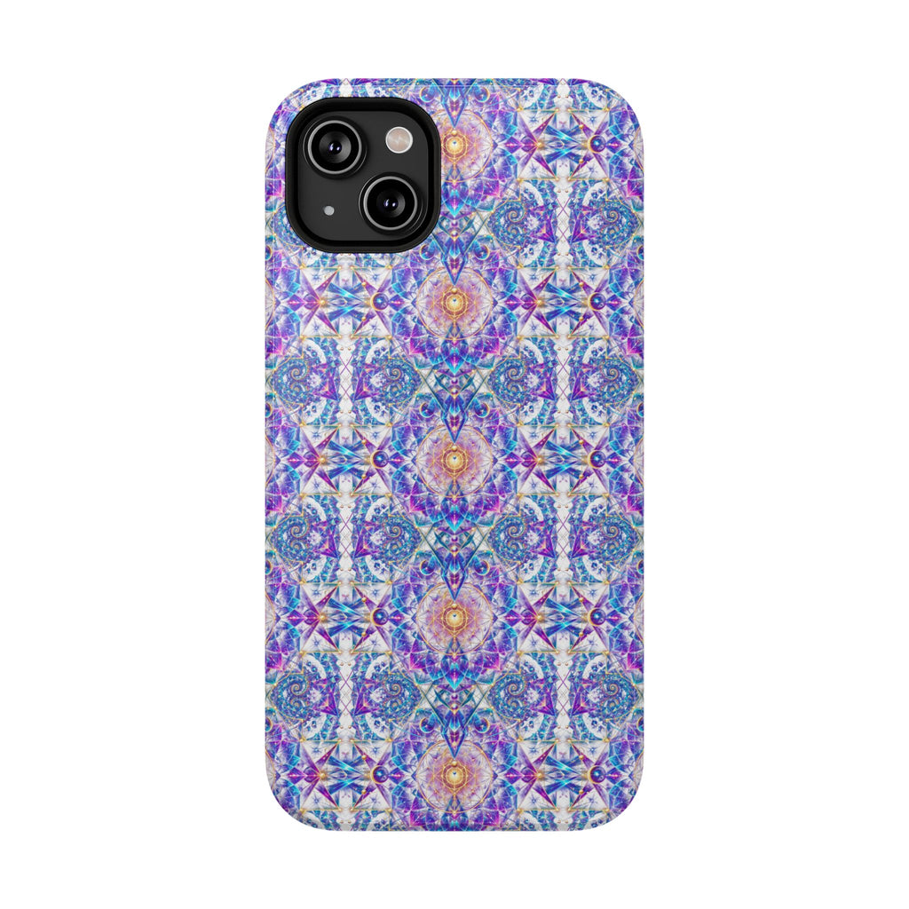 Geometric Pattern Phone Case — Protective Cosmic Art iPhone Cover