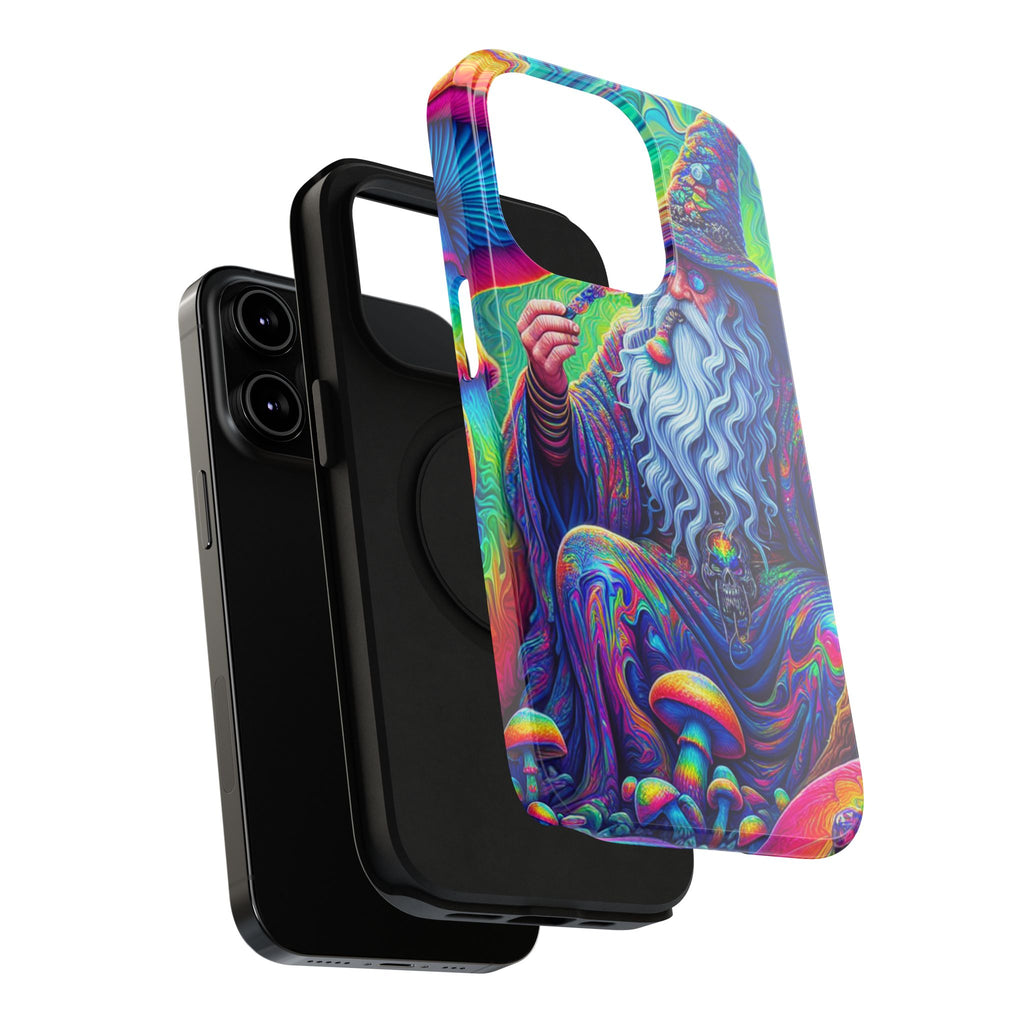 Psychedelic Wizard Phone Case — Impact‑Resistant Protective Cover