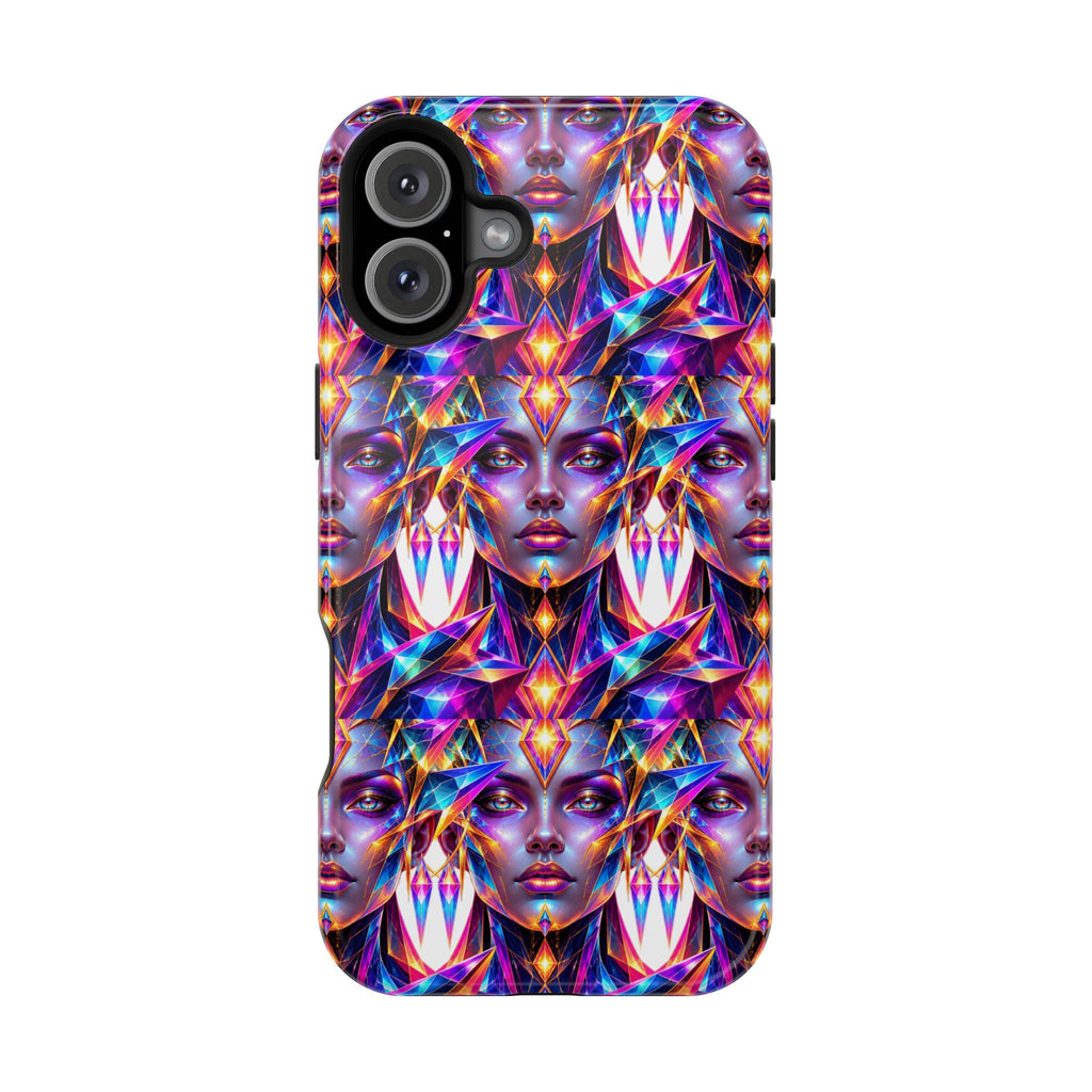 Lady DMT Phone Case — Protective Cosmic Art iPhone Cover