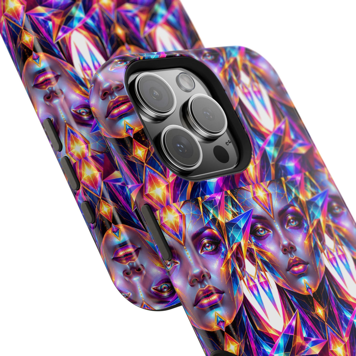 Lady DMT Phone Case — Protective Cosmic Art iPhone Cover