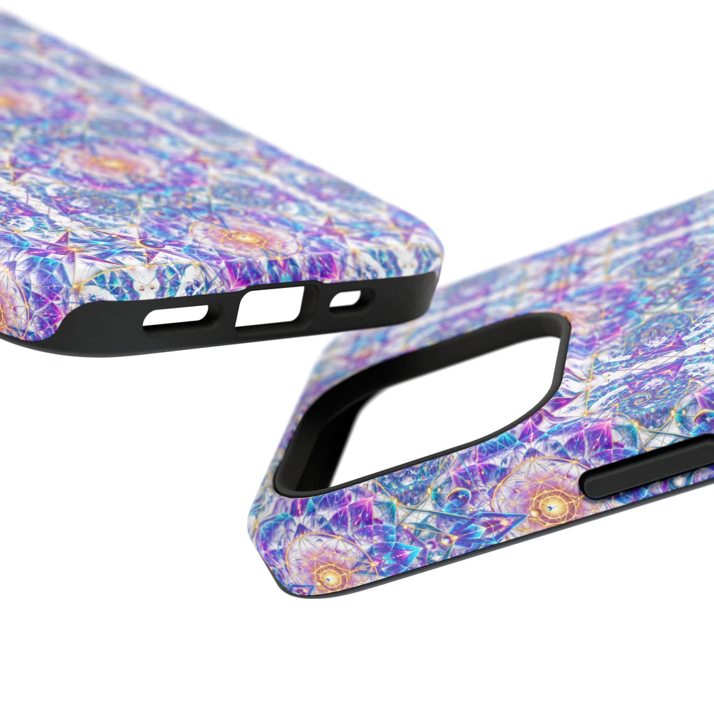 Geometric Pattern Phone Case — Protective Cosmic Art iPhone Cover