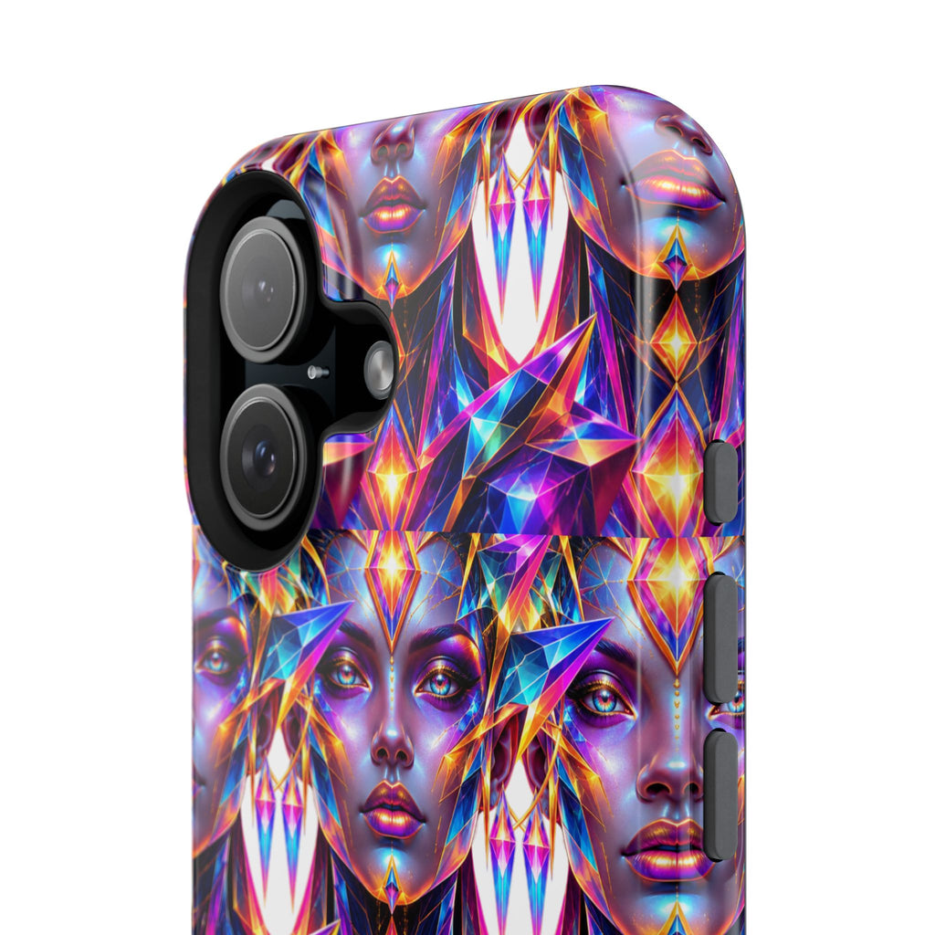Lady DMT Phone Case — Protective Cosmic Art iPhone Cover