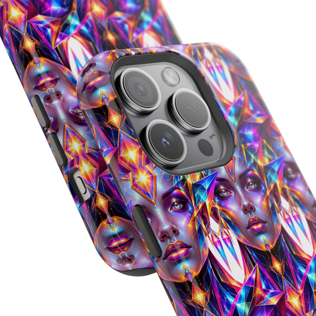 Lady DMT Phone Case — Protective Cosmic Art iPhone Cover