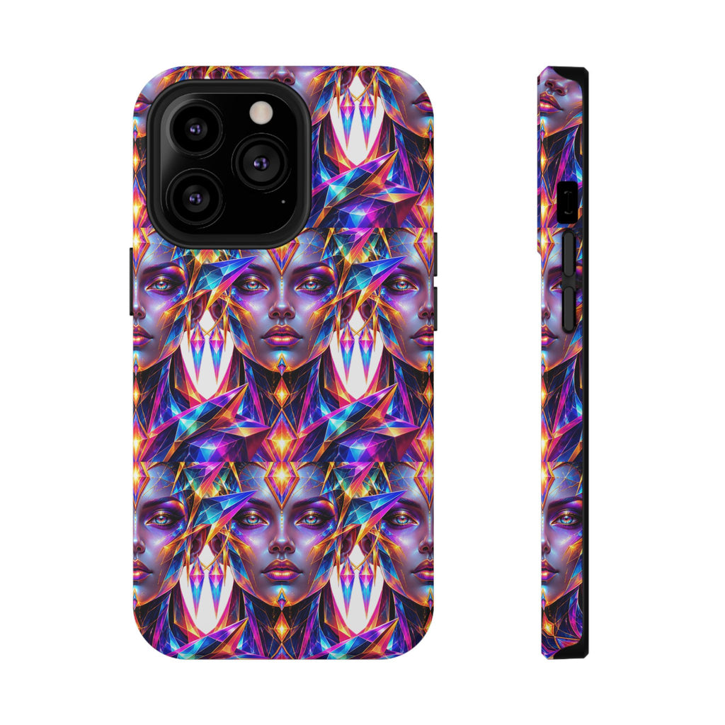 Lady DMT Phone Case — Protective Cosmic Art iPhone Cover