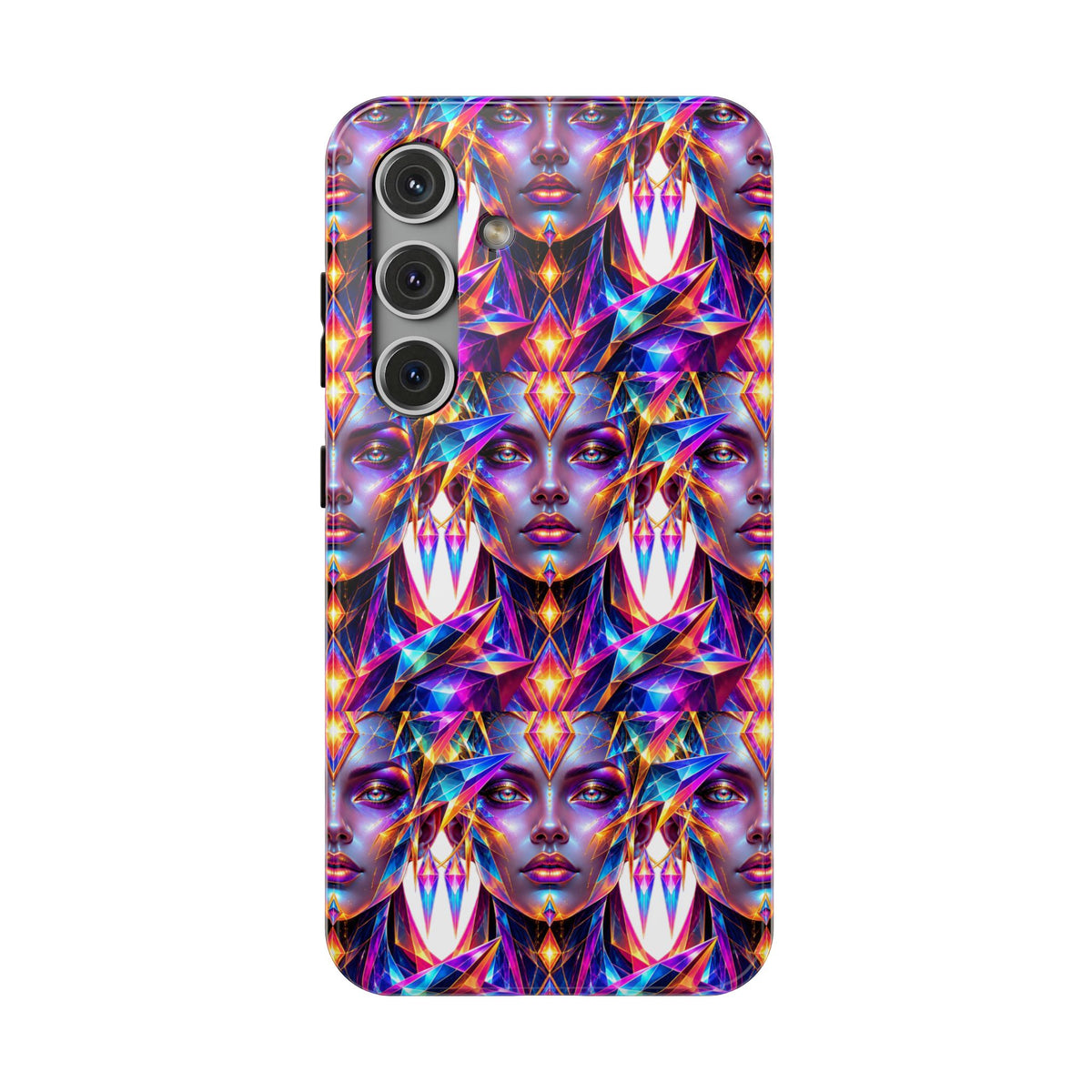 Lady DMT Phone Case — Protective Cosmic Art iPhone Cover
