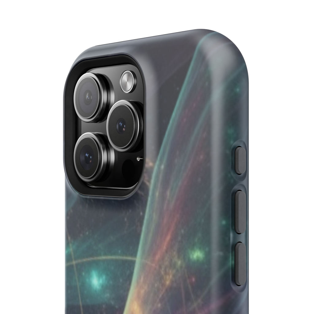 Galaxy Nebula Impact Phone Case — Protective Cosmic Art iPhone Cover