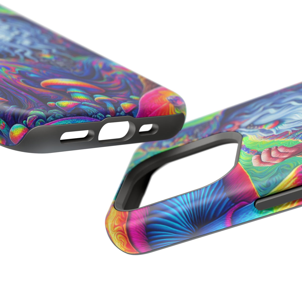 Psychedelic Wizard Phone Case — Impact‑Resistant Protective Cover
