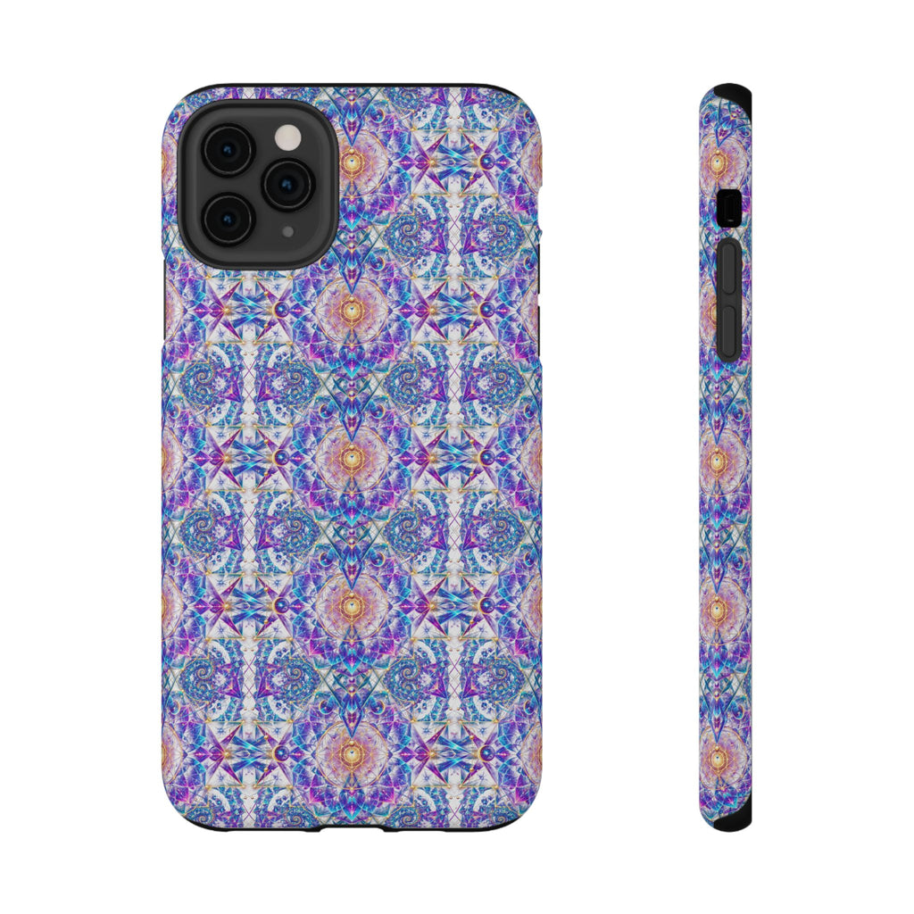 Geometric Pattern Phone Case — Protective Cosmic Art iPhone Cover