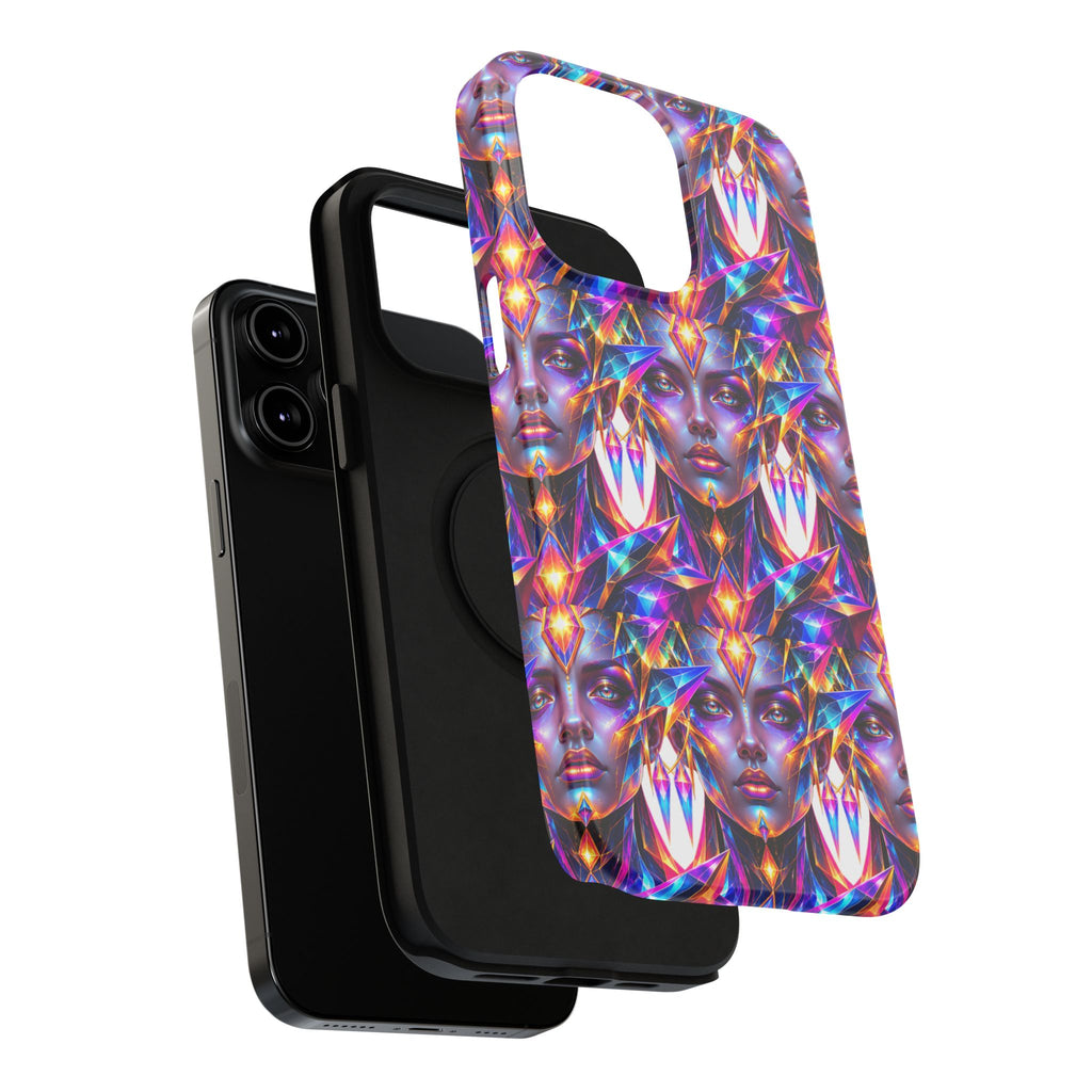 Lady DMT Phone Case — Protective Cosmic Art iPhone Cover