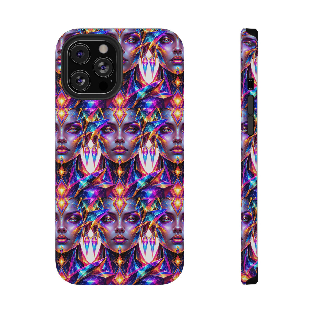 Lady DMT Phone Case — Protective Cosmic Art iPhone Cover