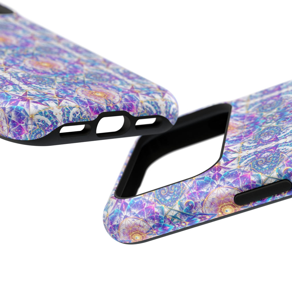 Geometric Pattern Phone Case — Protective Cosmic Art iPhone Cover