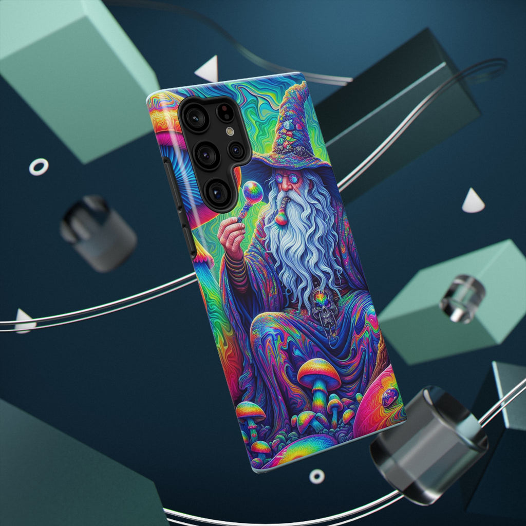 Psychedelic Wizard Phone Case — Impact‑Resistant Protective Cover