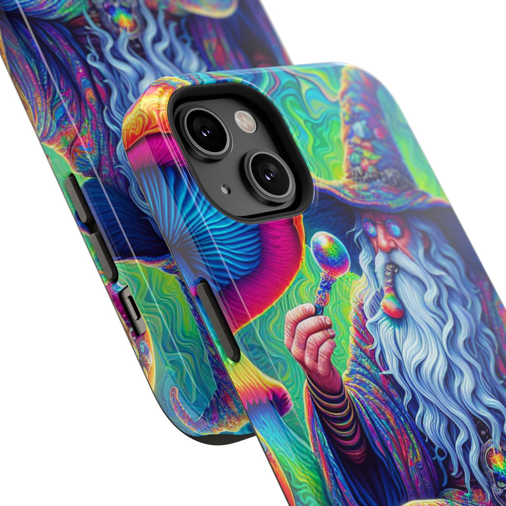 Psychedelic Wizard Phone Case — Impact‑Resistant Protective Cover