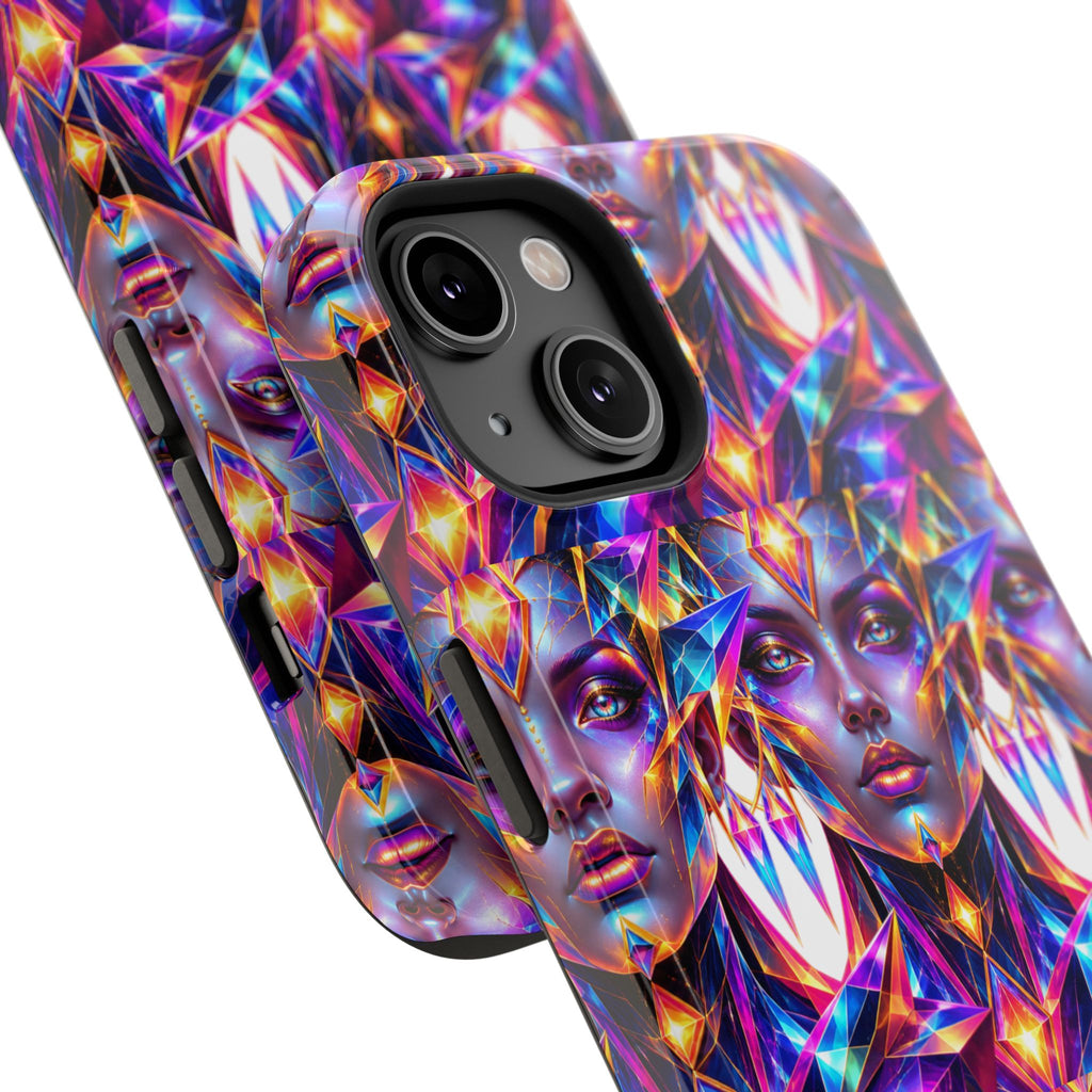 Lady DMT Phone Case — Protective Cosmic Art iPhone Cover