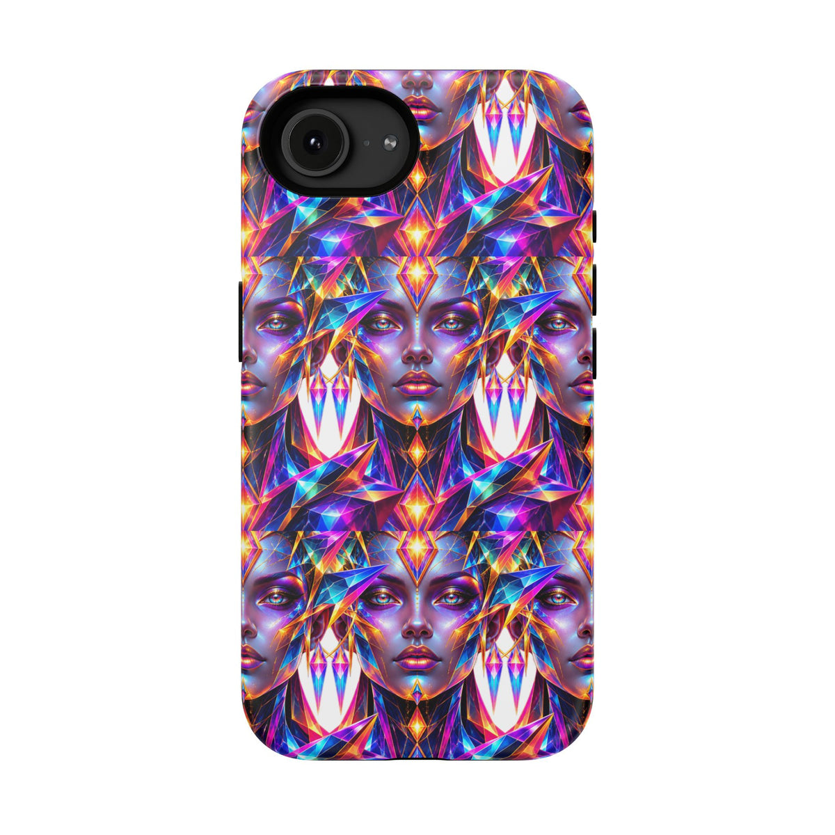 Lady DMT Phone Case — Protective Cosmic Art iPhone Cover