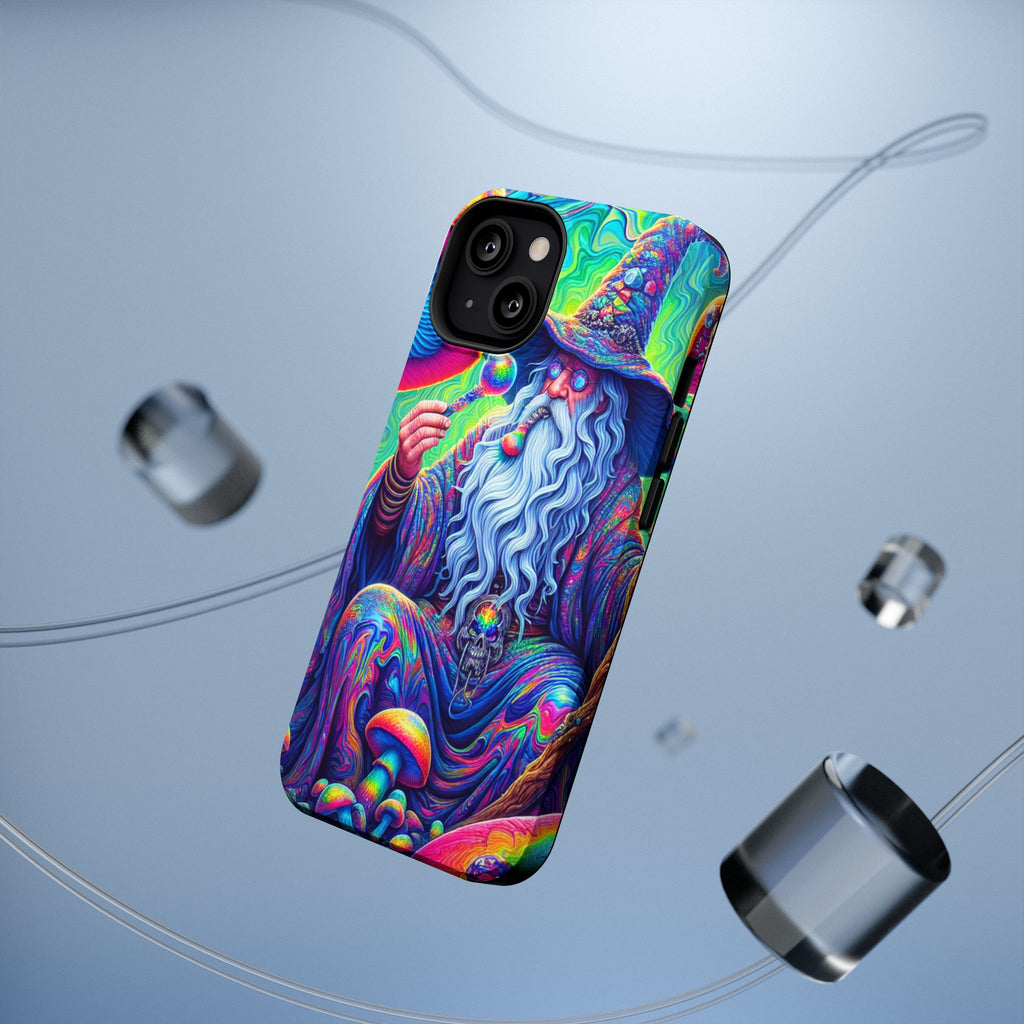 Psychedelic Wizard Phone Case — Impact‑Resistant Protective Cover