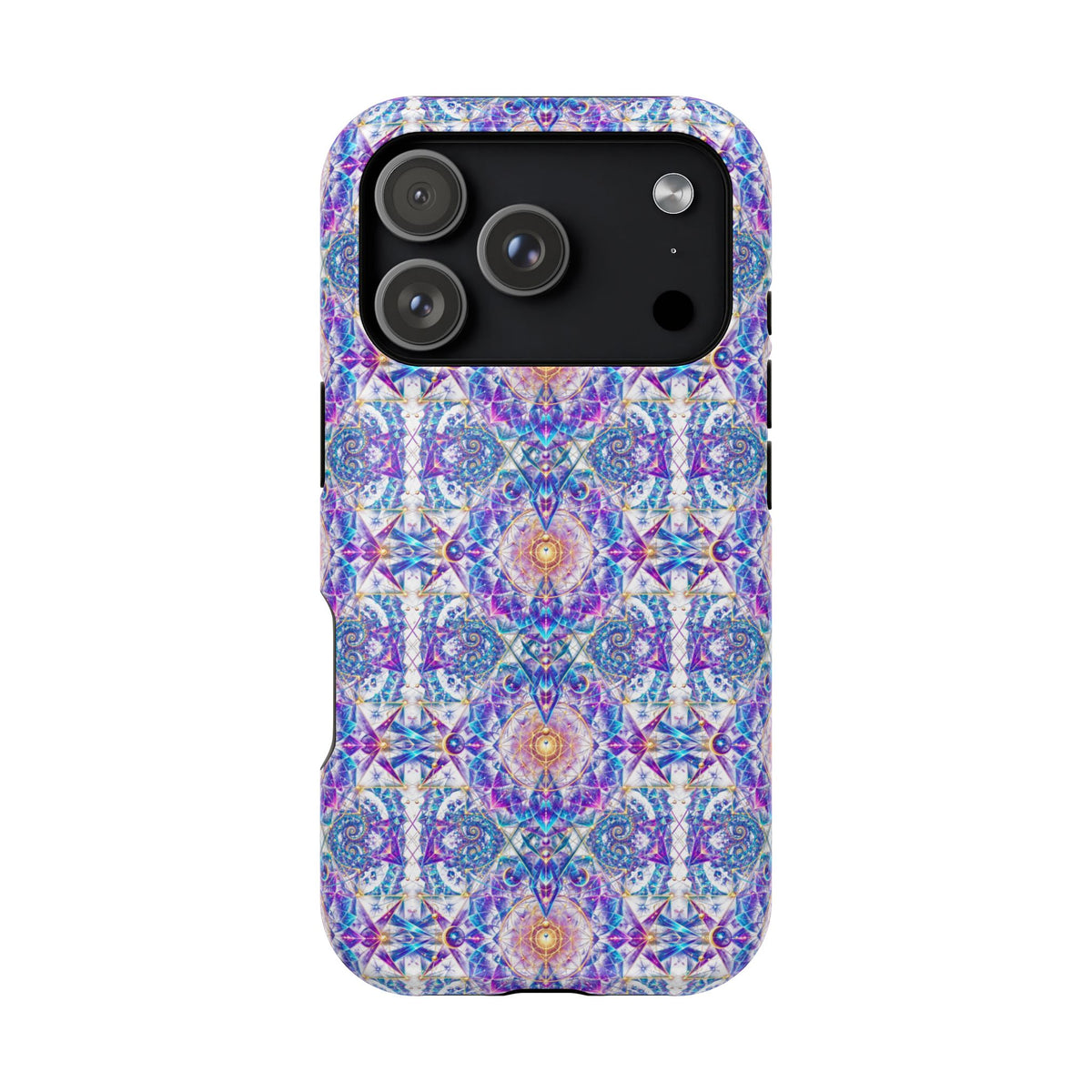 Geometric Pattern Phone Case — Protective Cosmic Art iPhone Cover