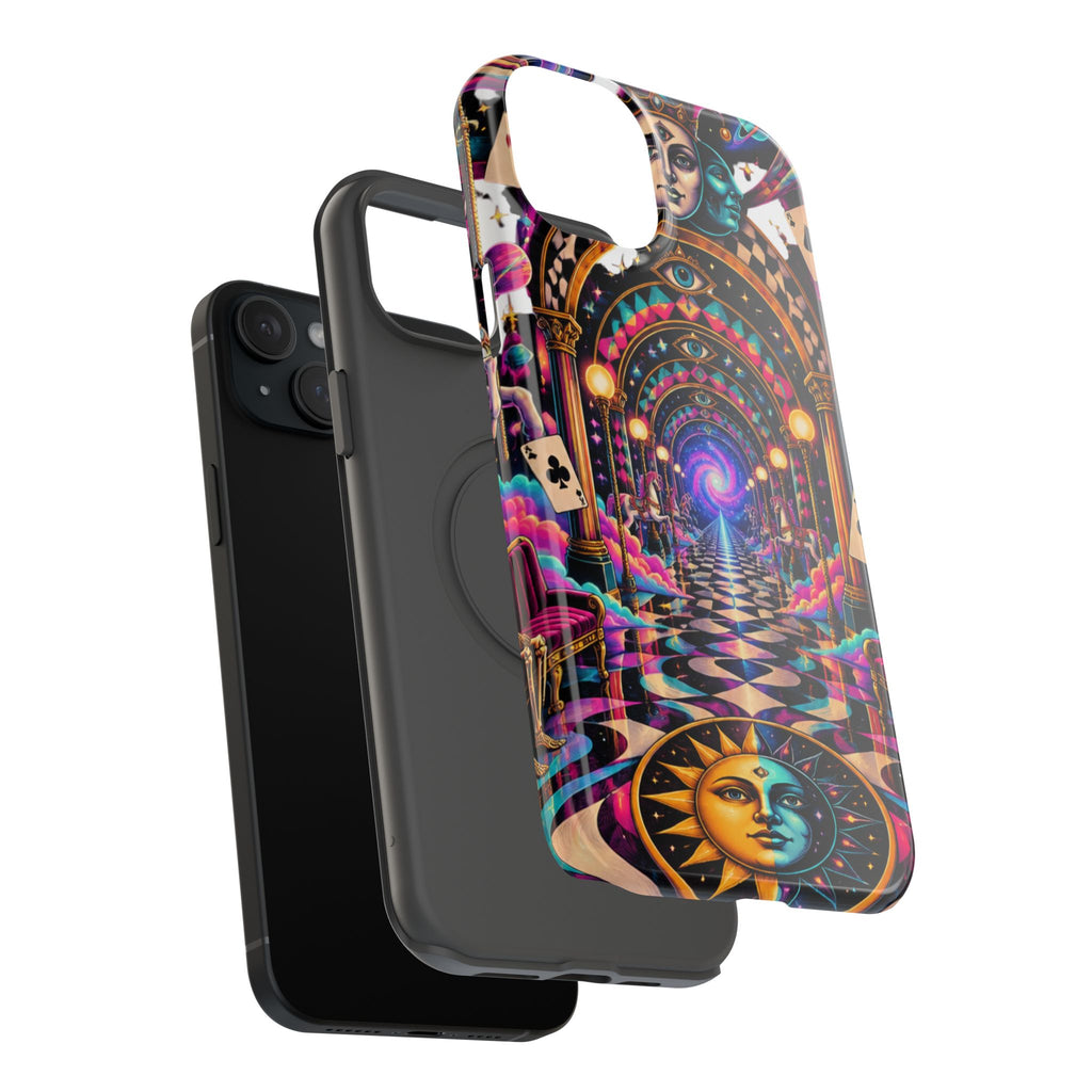 Psychedelic DMT Waiting Room Phone Case — Impact‑Resistant Protective Cover