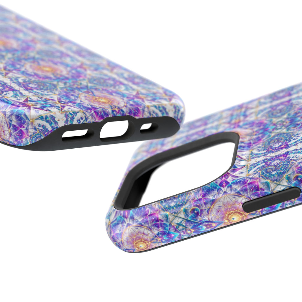 Geometric Pattern Phone Case — Protective Cosmic Art iPhone Cover