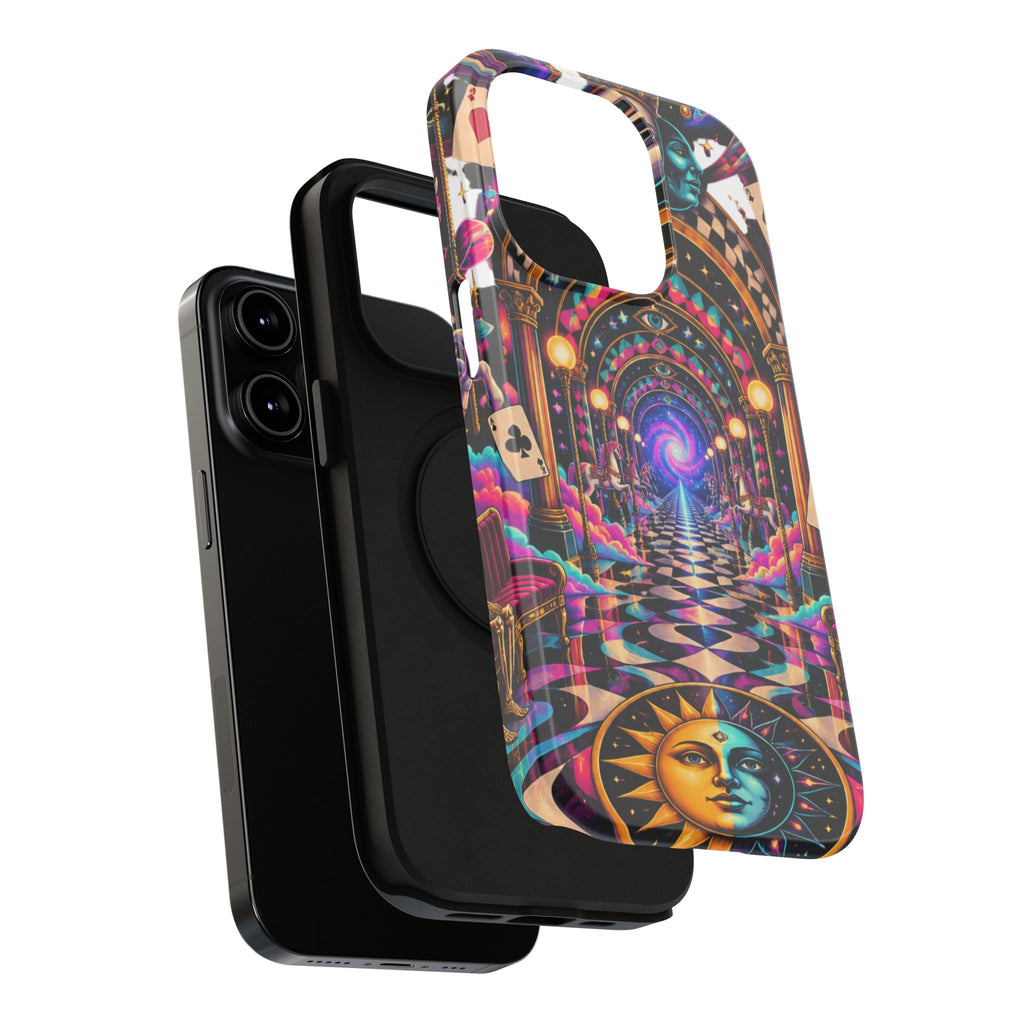 Psychedelic DMT Waiting Room Phone Case — Impact‑Resistant Protective Cover