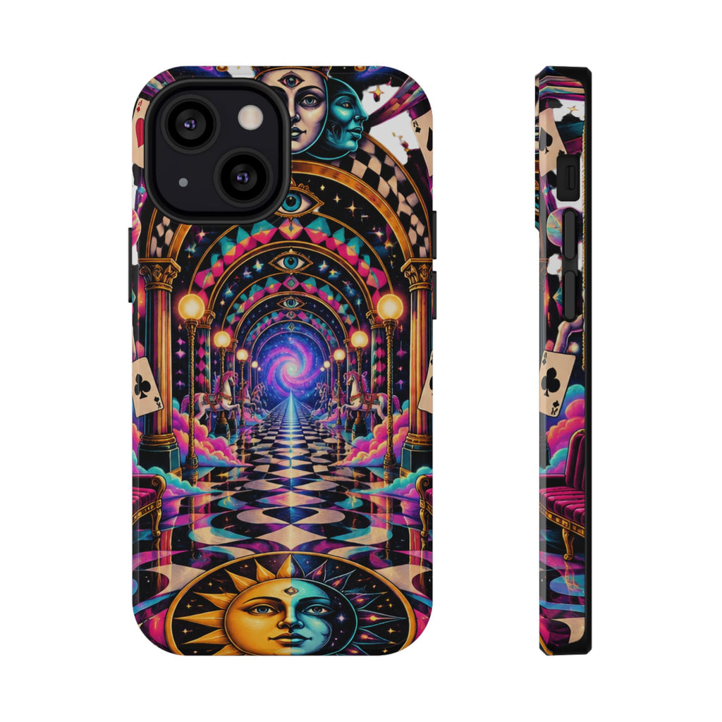 Psychedelic DMT Waiting Room Phone Case — Impact‑Resistant Protective Cover