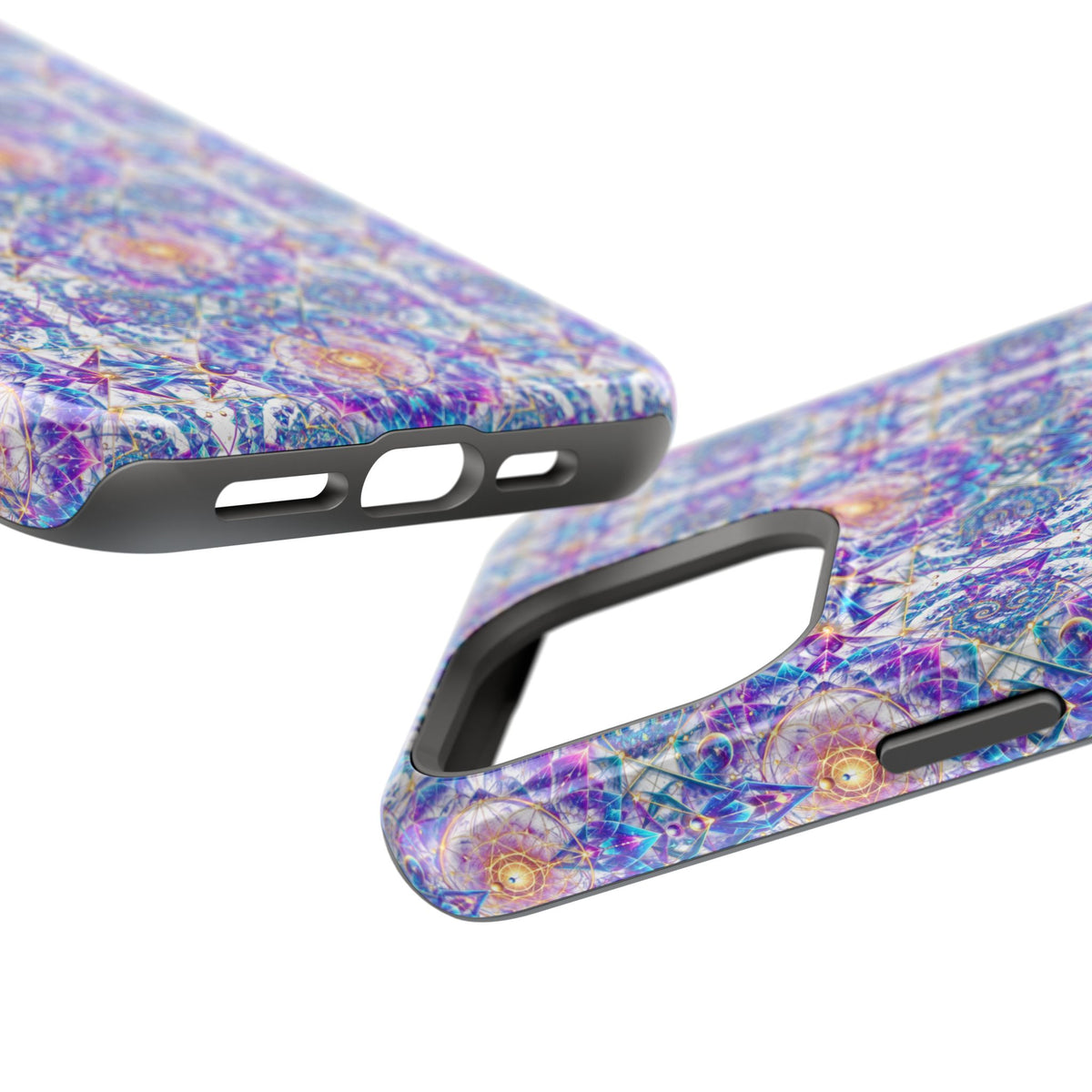 Geometric Pattern Phone Case — Protective Cosmic Art iPhone Cover