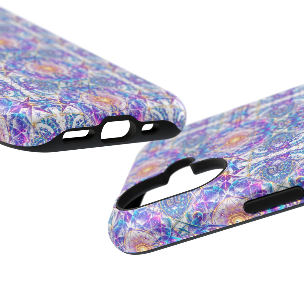 Geometric Pattern Phone Case — Protective Cosmic Art iPhone Cover
