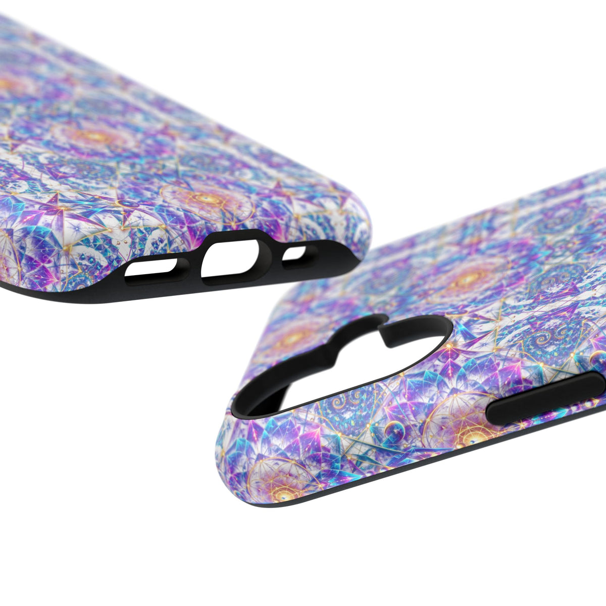Geometric Pattern Phone Case — Protective Cosmic Art iPhone Cover
