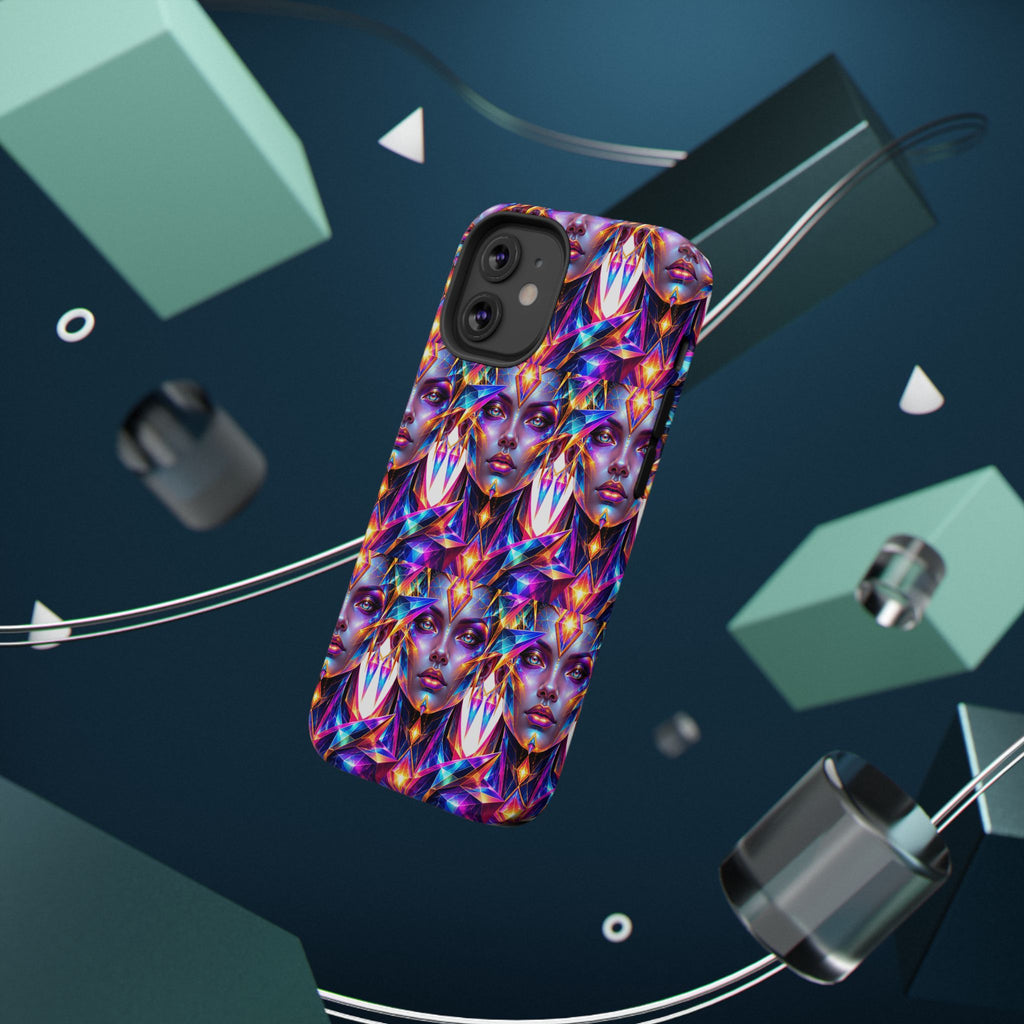 Lady DMT Phone Case — Protective Cosmic Art iPhone Cover