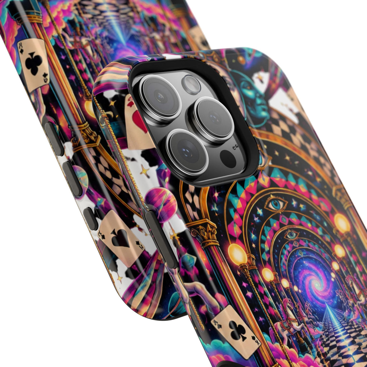 Psychedelic DMT Waiting Room Phone Case — Impact‑Resistant Protective Cover