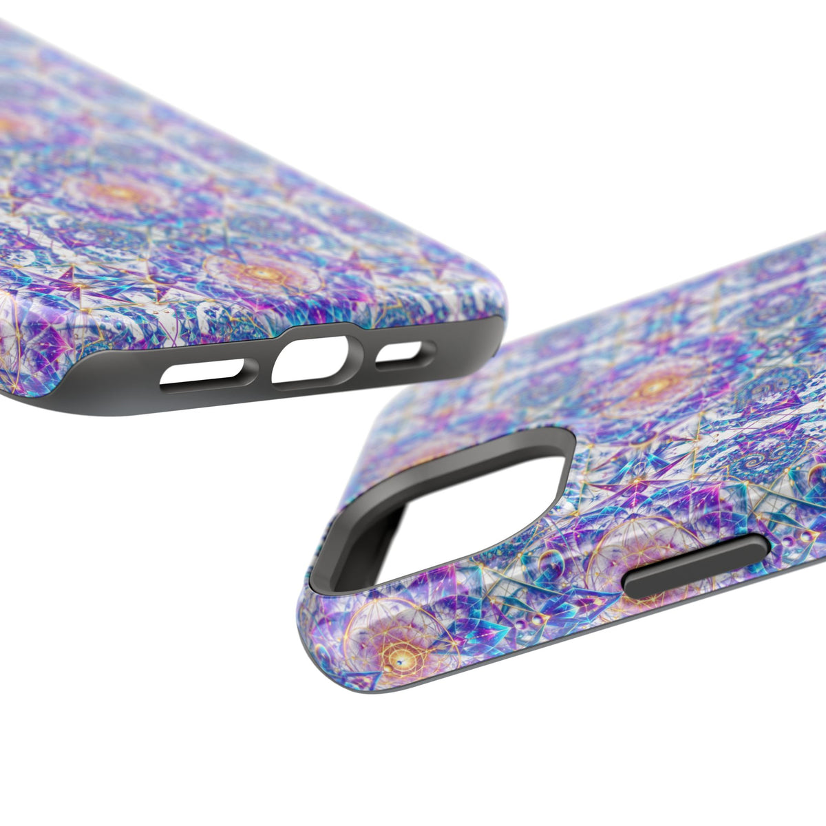 Geometric Pattern Phone Case — Protective Cosmic Art iPhone Cover