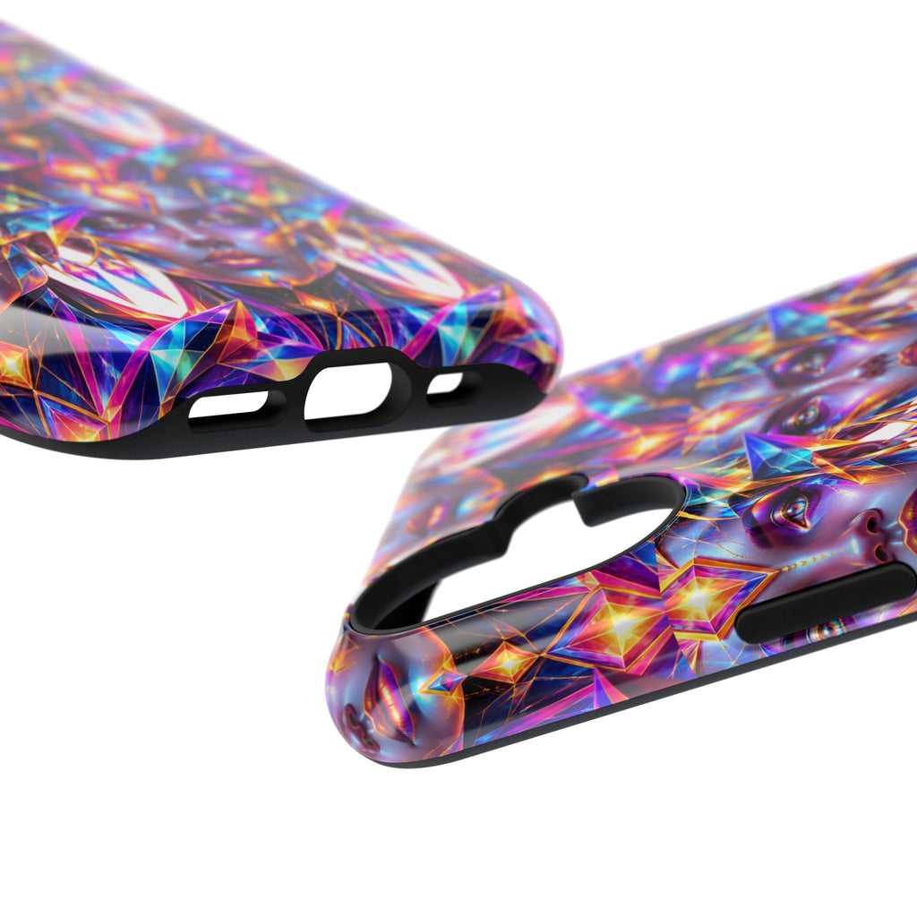 Lady DMT Phone Case — Protective Cosmic Art iPhone Cover