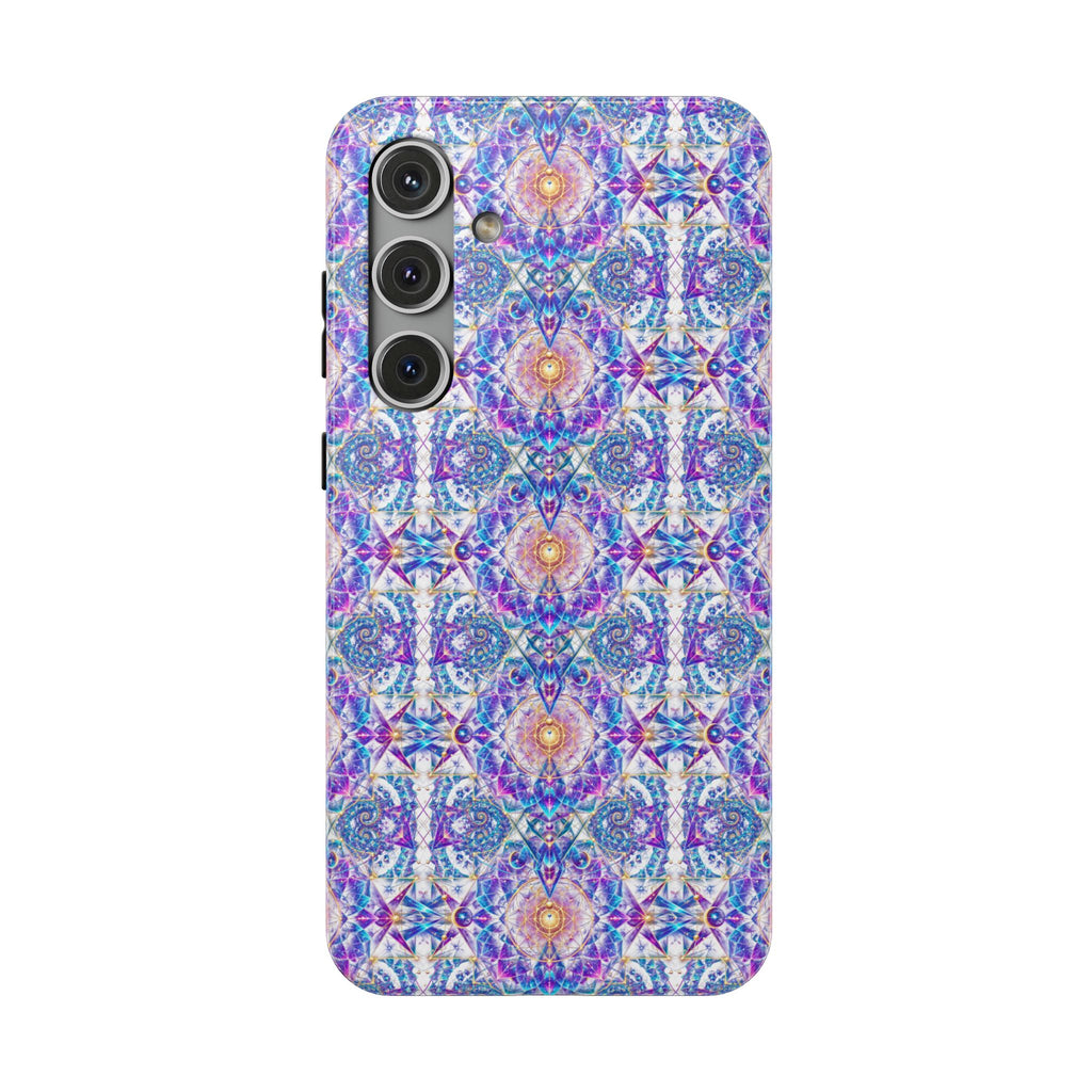 Geometric Pattern Phone Case — Protective Cosmic Art iPhone Cover