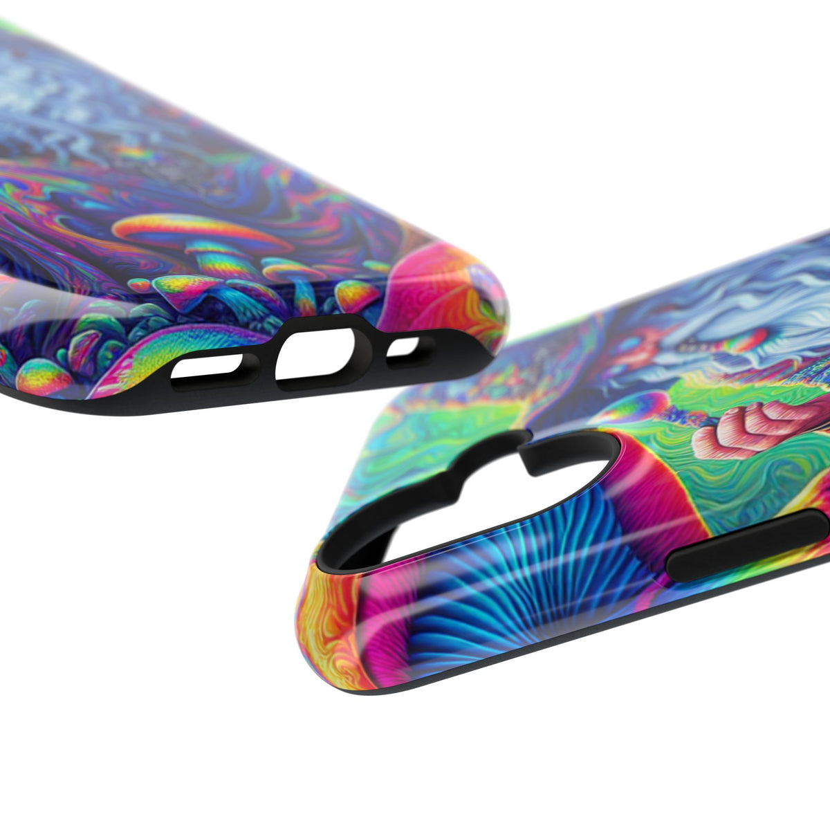 Psychedelic Wizard Phone Case — Impact‑Resistant Protective Cover