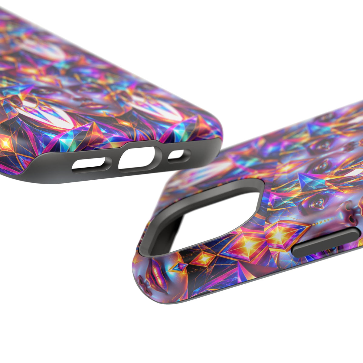 Lady DMT Phone Case — Protective Cosmic Art iPhone Cover