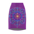 Geometric Mandala Pencil Skirt (AOP)
